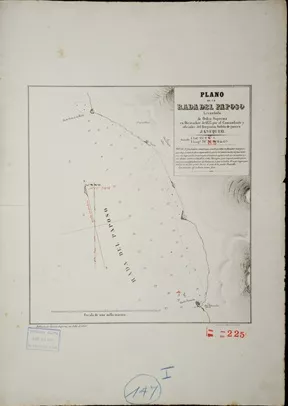 Plano de la Rada del Paposo