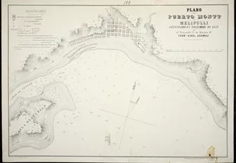 PLANO DE PUERTO MONTT O MELIPULLI