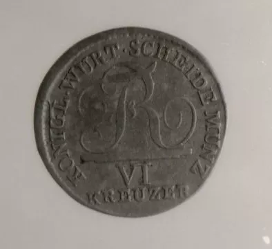 Moneda alemana de seis kreuzer