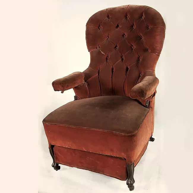 Chaise Longue que perteneció a Don Arturo Alessandri Palma