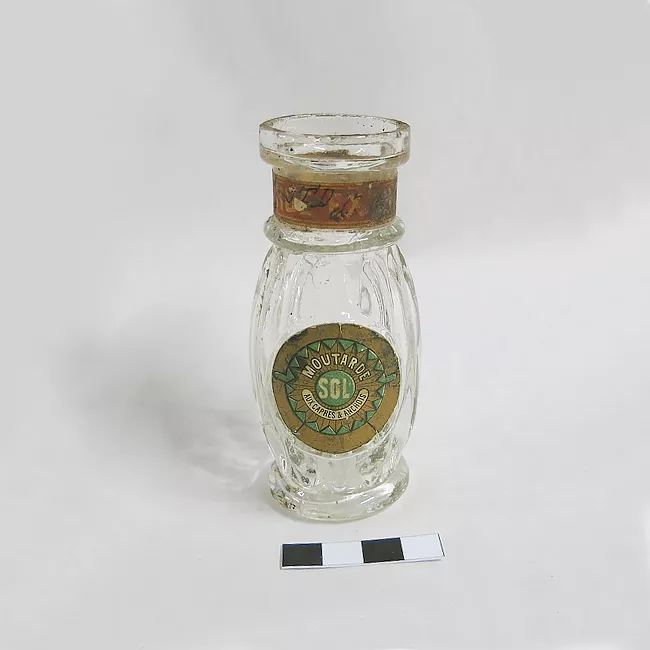 Botella de mostaza