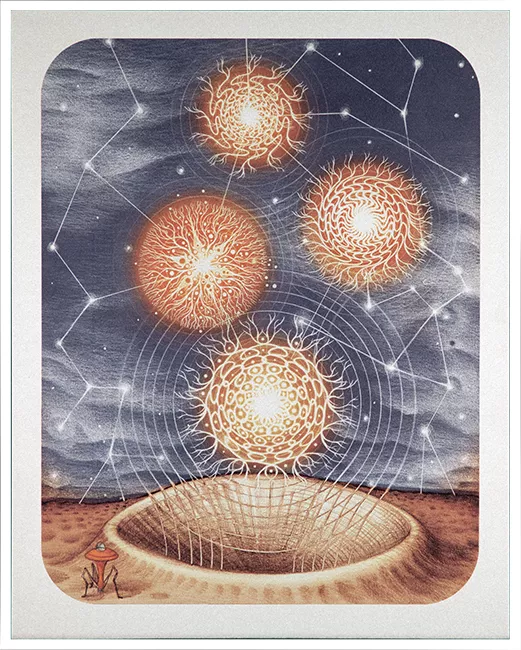 Matrices cosmozoicas