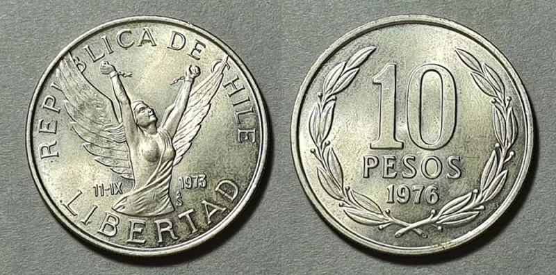 Moneda de 10 Pesos (República)