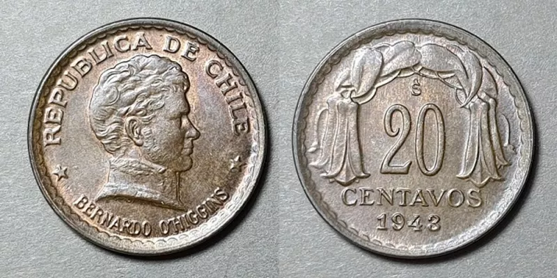 Moneda de 20 Centavos