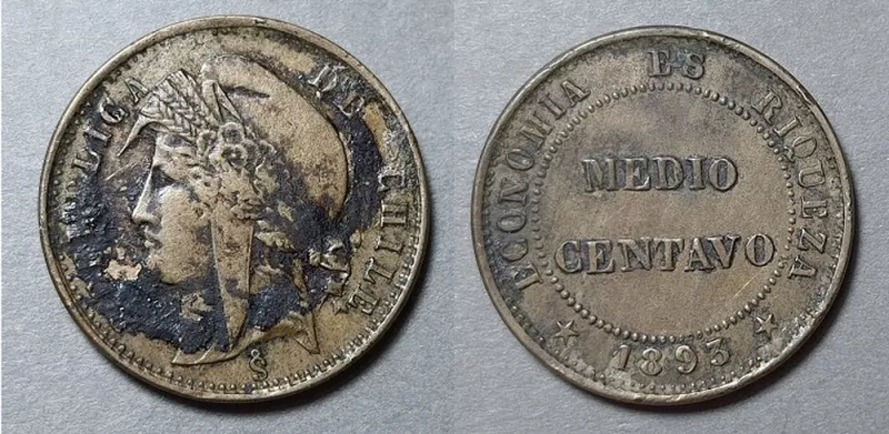 Moneda de 1/2 centavo (República)