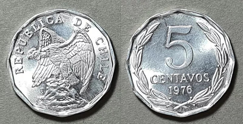 Moneda de 5 centavos  (República)