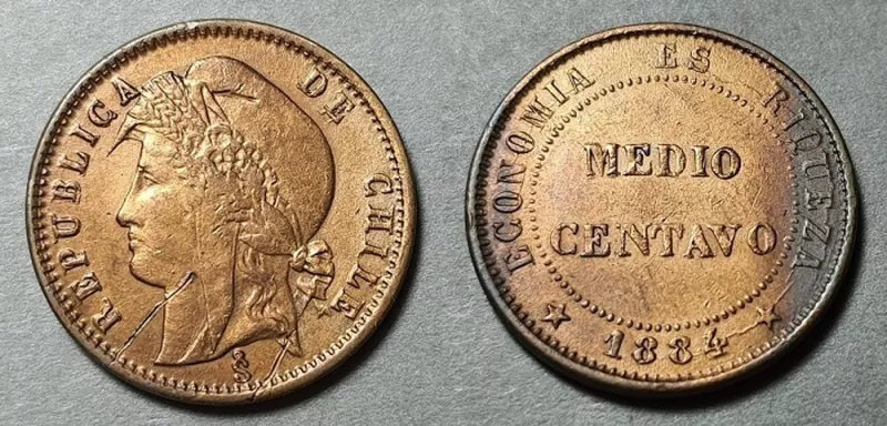 Moneda de 1/2 centavo (República)