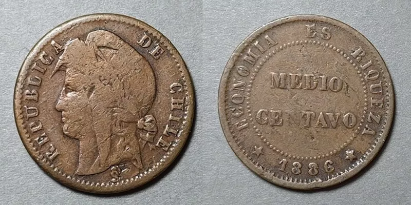 Moneda de 1/2 centavo (República)