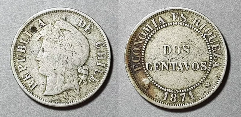 Moneda de 2 centavos (República)