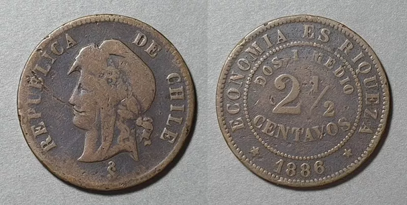 Moneda de 2 1/2 centavos (República)