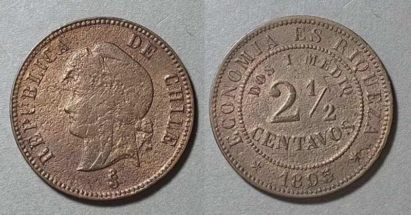 Moneda de 2 1/2 centavos (República)