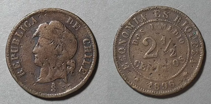 Moneda de 2 1/2 centavos (República)