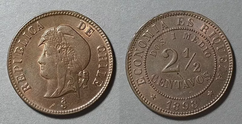 Moneda de 2 1/2 centavos (República)