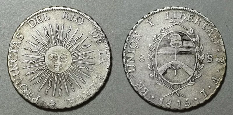 Moneda de 8 Soles