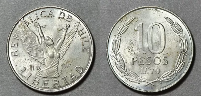Moneda de 10 Pesos (República)