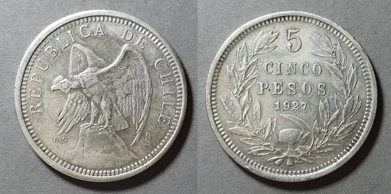 Moneda de 5 Pesos (República)