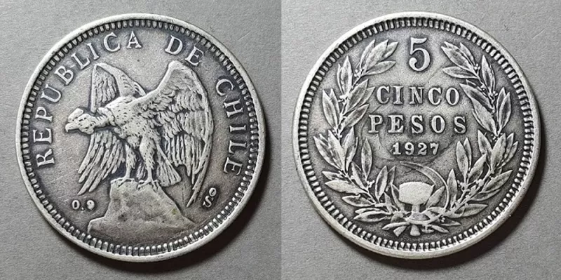 Moneda de 5 Pesos (República)