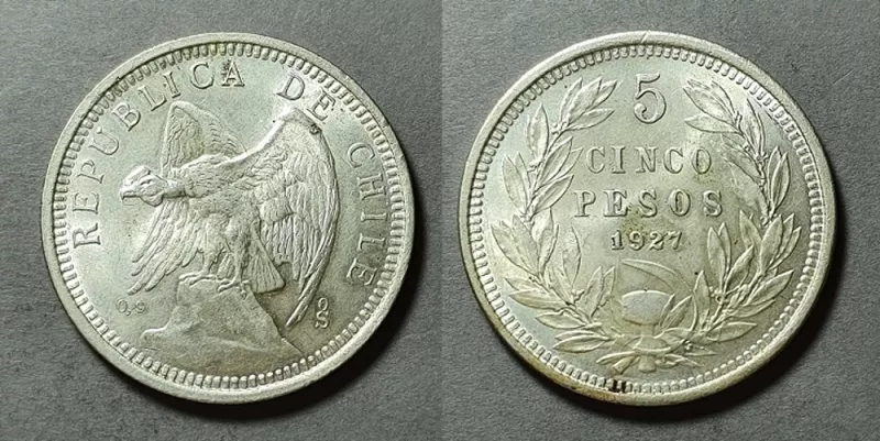 Moneda de 5 Pesos (República)