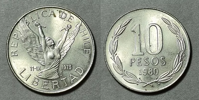 Moneda de 10 Pesos (República)