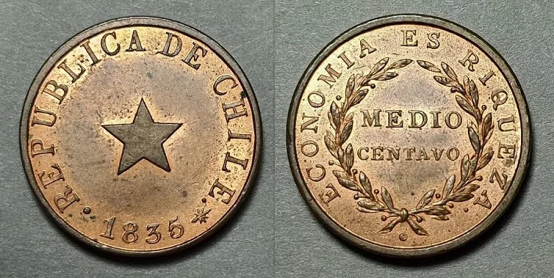 Moneda de 1/2 Centavo (República)