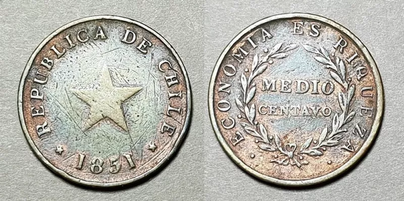 Moneda de 1/2 Centavo (República)