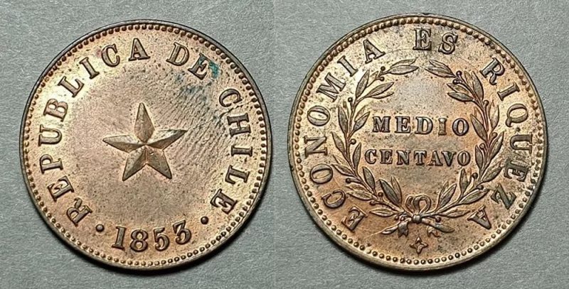 Moneda de 1/2 Centavo (República)