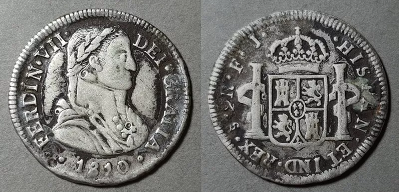Moneda de 2 Reales (Fernando VII)