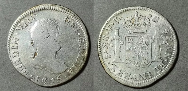 Moneda 2 Reales (Fernando VII)