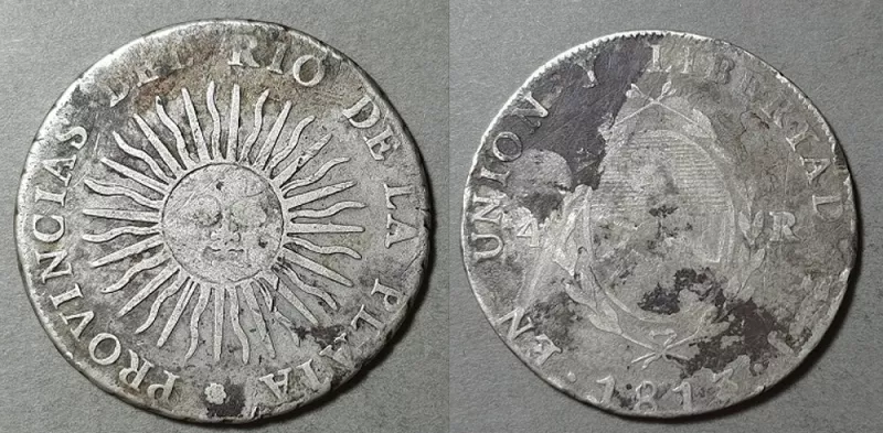 Moneda de 4 Reales (Confederación)