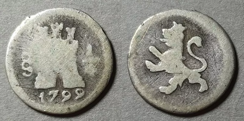 Moneda 1/4 de Real (Carlos IV)