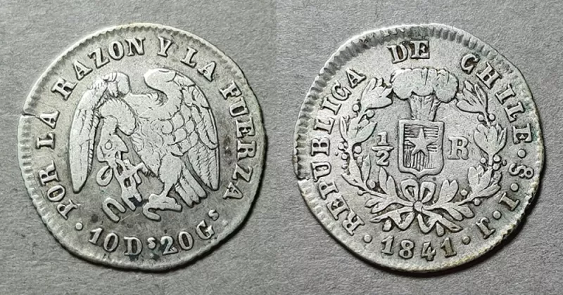 Moneda de 1/2 Real (República)