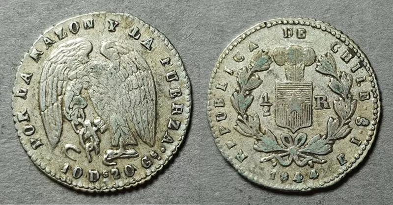 Moneda de 1/2 Real (República)