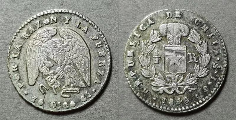 Moneda de 1/2 Real (República)