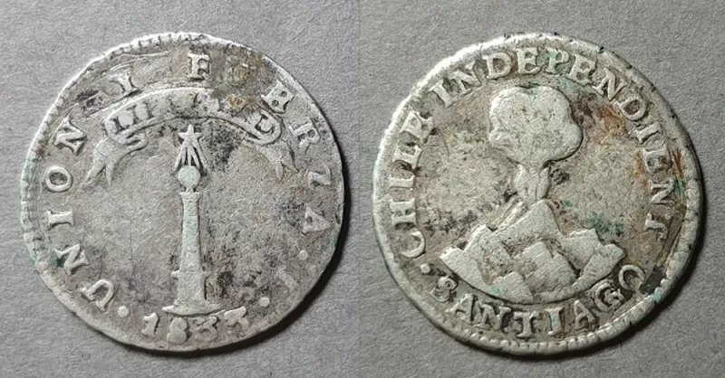Moneda de 1/2 Real (República)