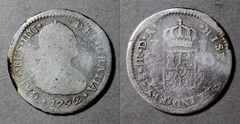 Moneda de 1 Real (Carlos IV)