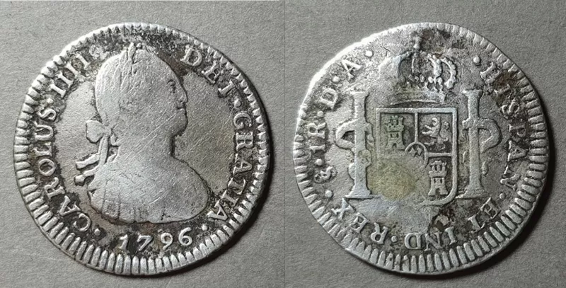 Moneda de 1 Real (Carlos IV)