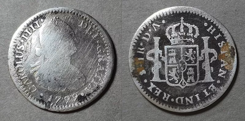 Moneda de 1 Real (Carlos IV)