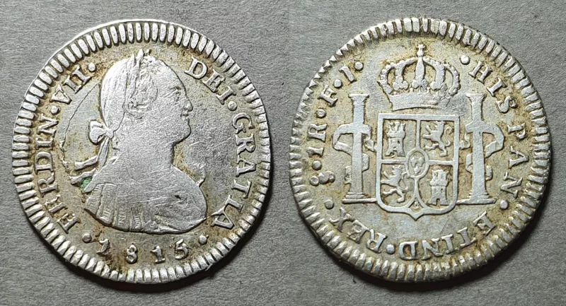 Moneda de 1 Real (Fernando VII)