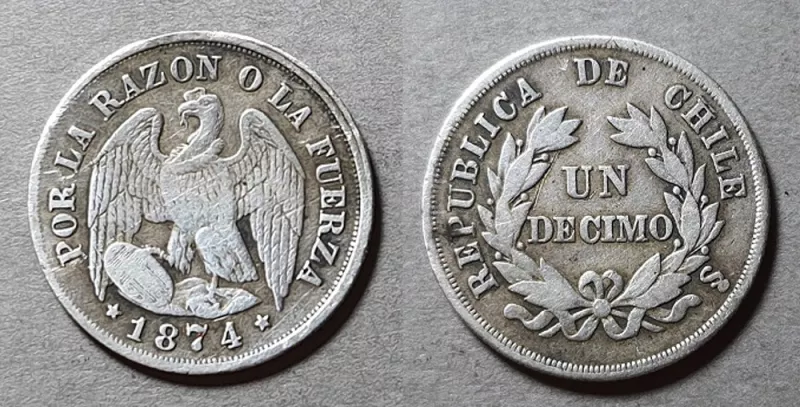 Moneda de 1 Décimo (República)