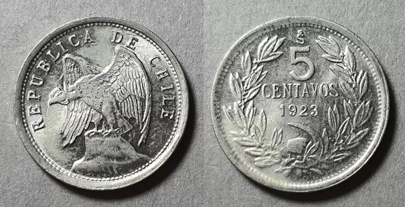 Moneda de 5 centavos (República)