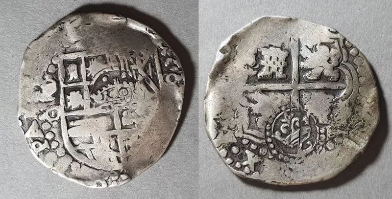 Moneda de 8 Reales (Resello devaluatorio) Carlos IV