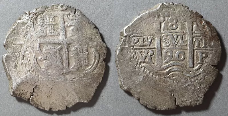 Moneda de 8 Reales (Carlos II)