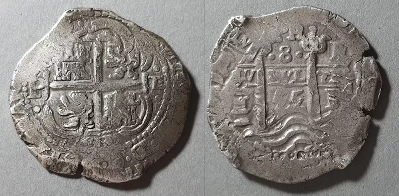 Moneda de 8 Reales (Felipe IV)
