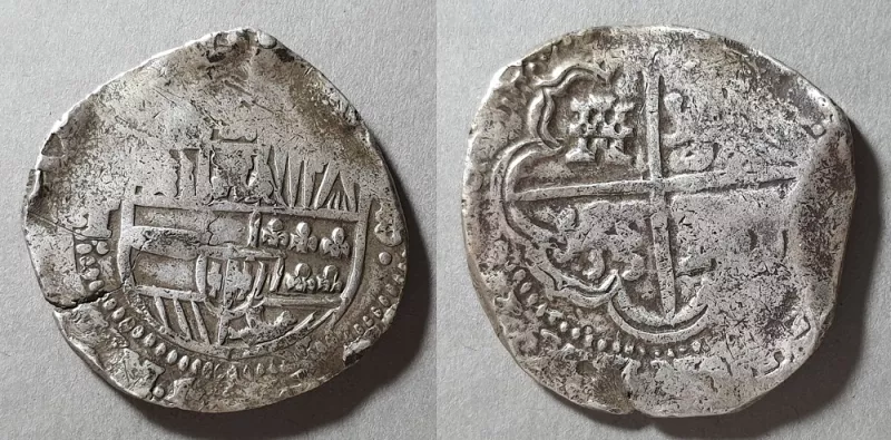Moneda de 8 Reales (Felipe IV)