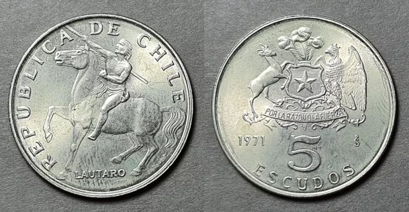 Moneda de 5 Escudos (República)