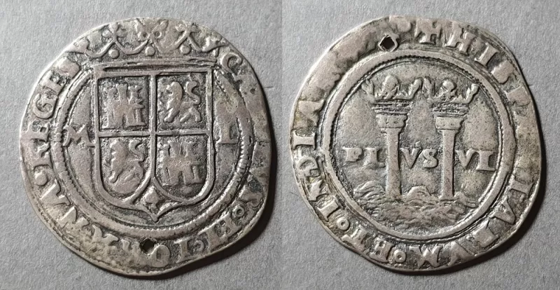 Moneda de 1 Real (Carlos I)