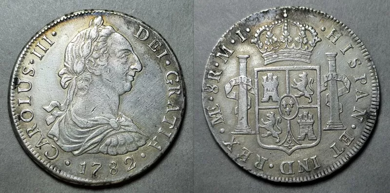 Moneda de 8 Reales (Carlos III)