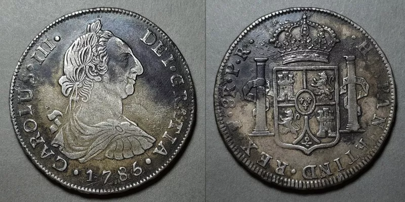 Moneda de 8 Reales (Carlos III)