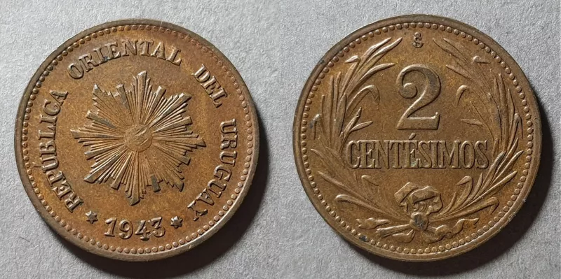 Moneda de 2 centésimos (República)