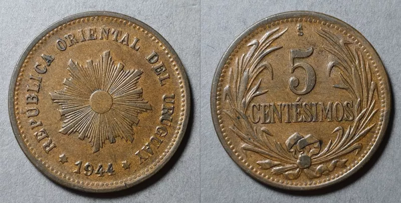 Moneda de 5 centésimos (República)